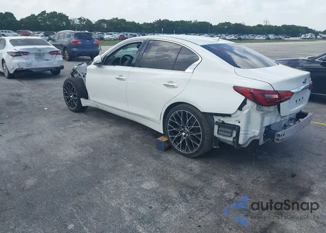 2019 Infiniti Q50 3.0T Luxe from USA, damaged, VIN JN1EV7AP3KM516394